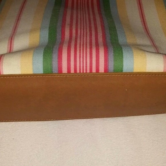 Fossil Multi-Color Stripe Purse shoulder Handbag - Picture 3 of 7
